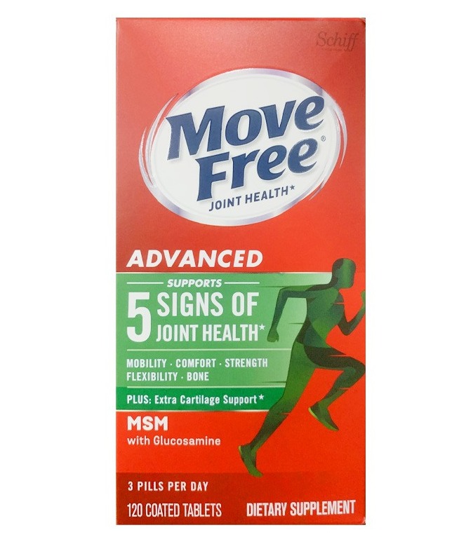 movefree益节氨糖软骨素绿瓶正品包装展示